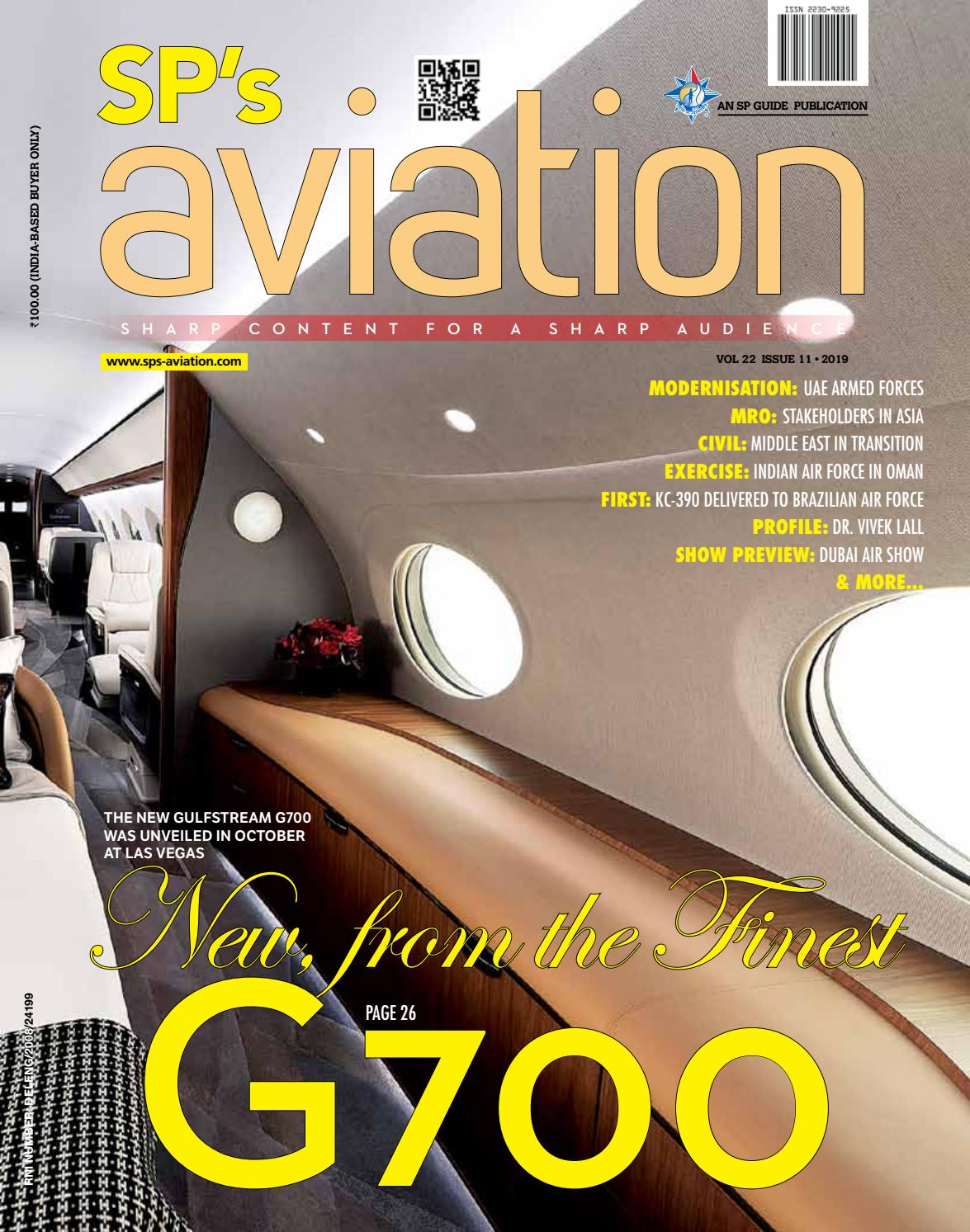 SP S Aviation Issue 11 2019 By SP Guide Publications Pvt