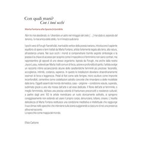 Marta Fontana - Con quali mani? Con i tuoi occhi 第 5 页