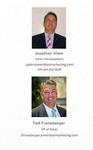 Meridien Marketing 家具目录 · Meridien West Resource 指南 第 7 页