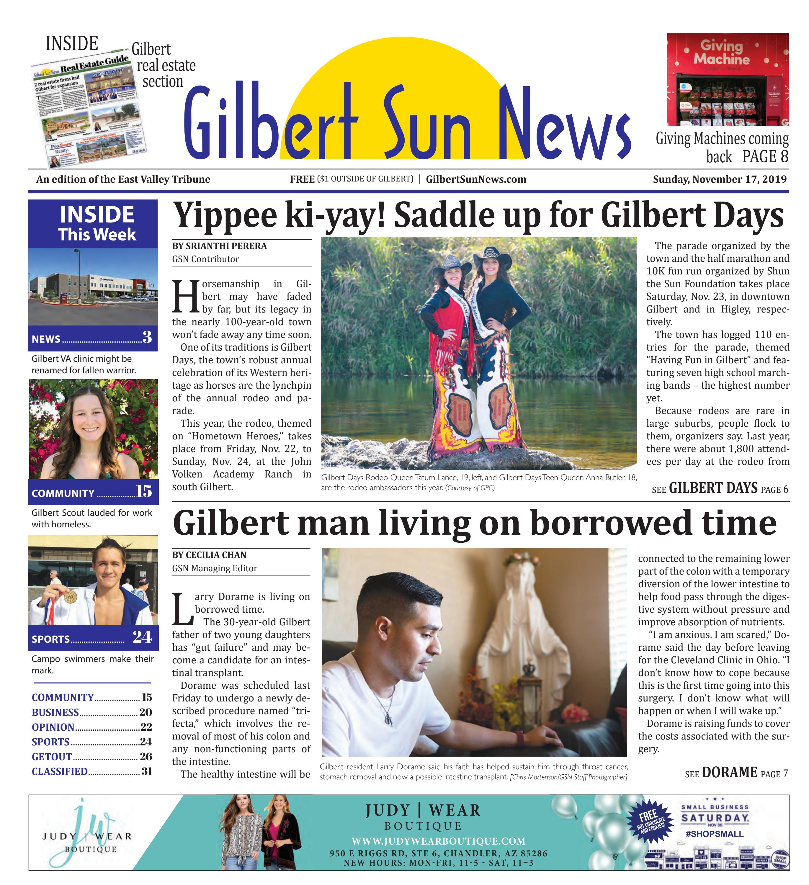 Gilbert Sun News 11 17 2019 By Times Media Group Issuu
