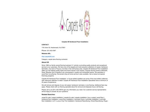 Carpets 46 Hardwood Floor Installation by Carpets 46 Hardwood Floor