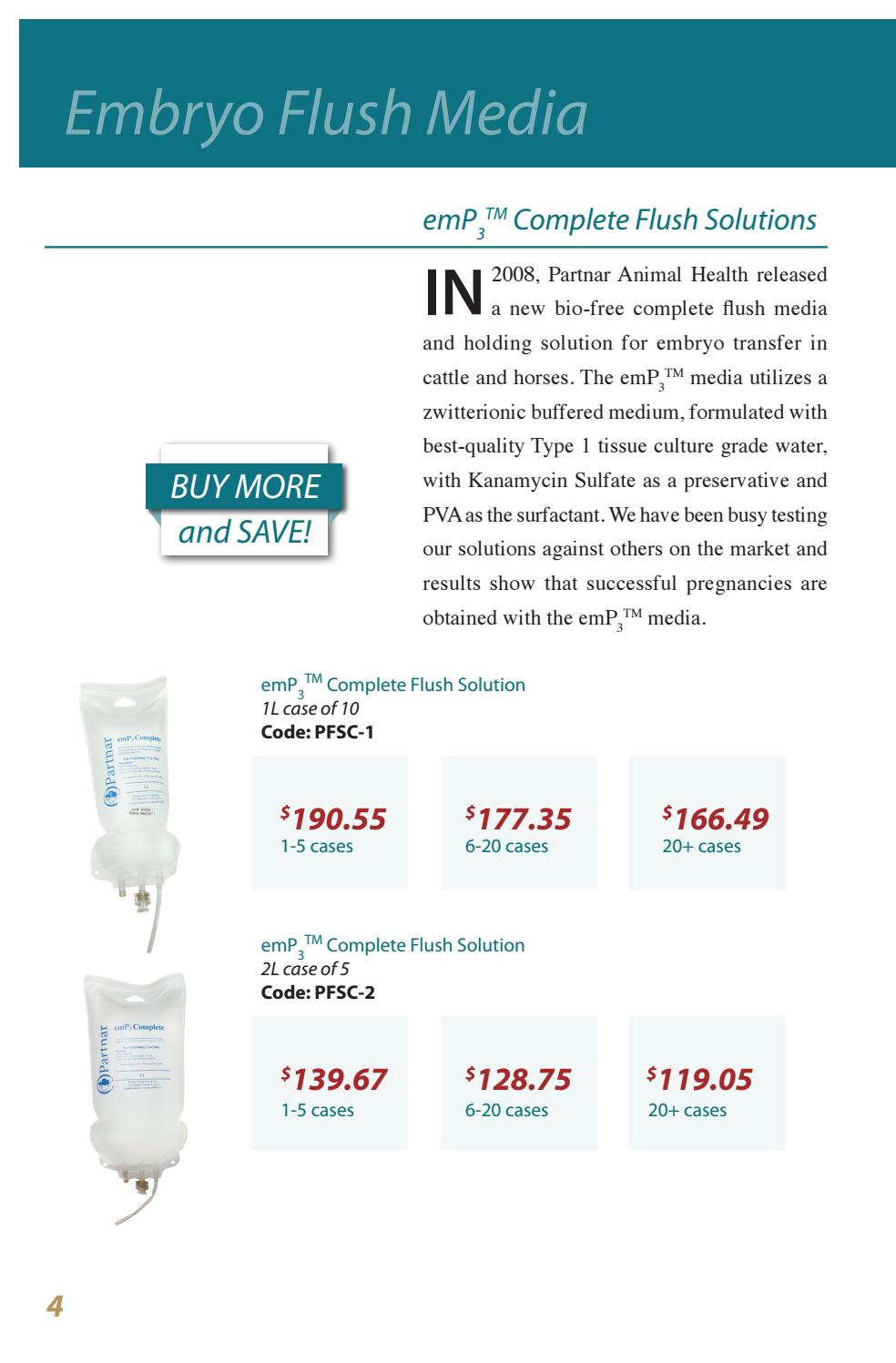Equine Embryo Transfer Catalog 2019 by Partnar Animal Health Issuu