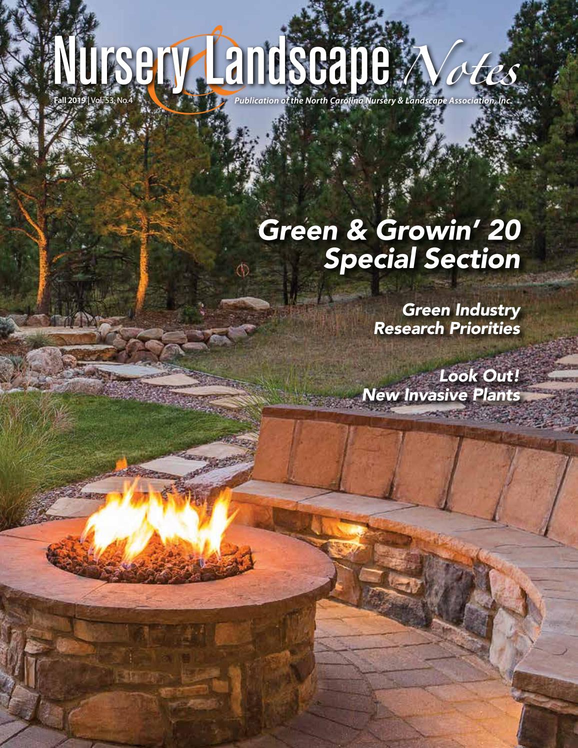 Nursery Landscape Notes Fall 2019 By North Carolina Nursery