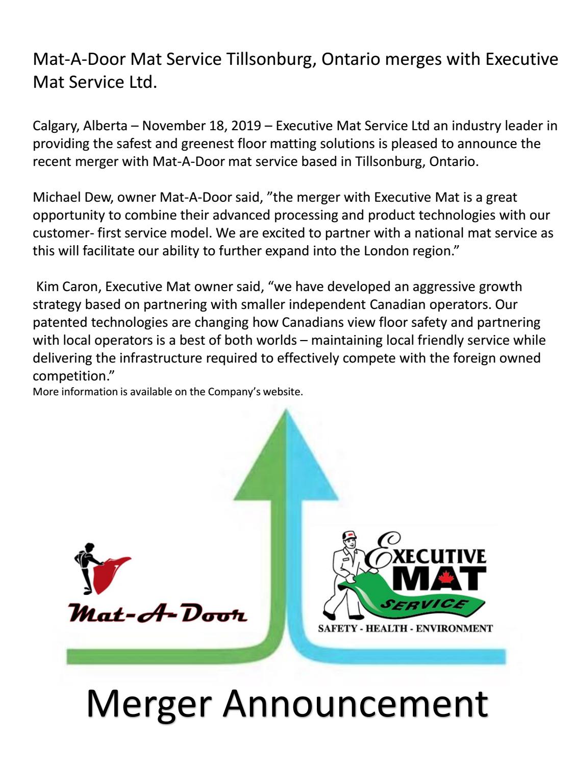 Executive Mat Service London Ontario by executivemat Issuu
