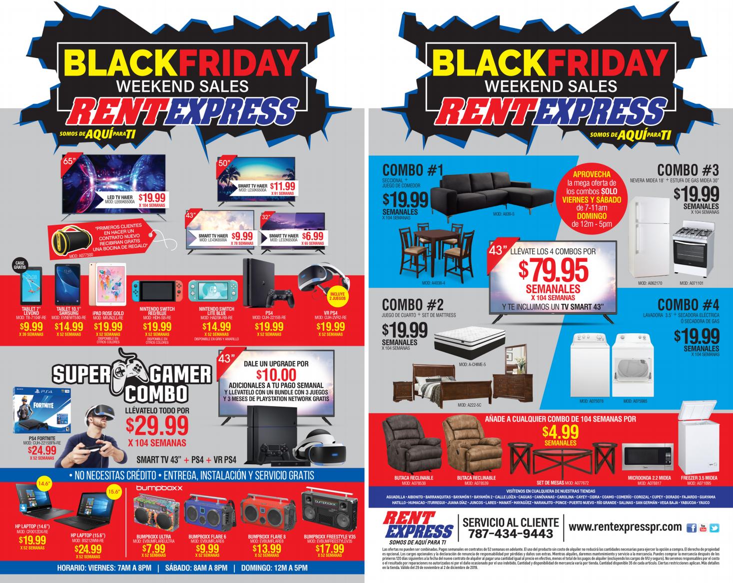 RENT EXPRESS SHOPPER VALIDO 1127 AL 1202 by El Vocero de Puerto Rico