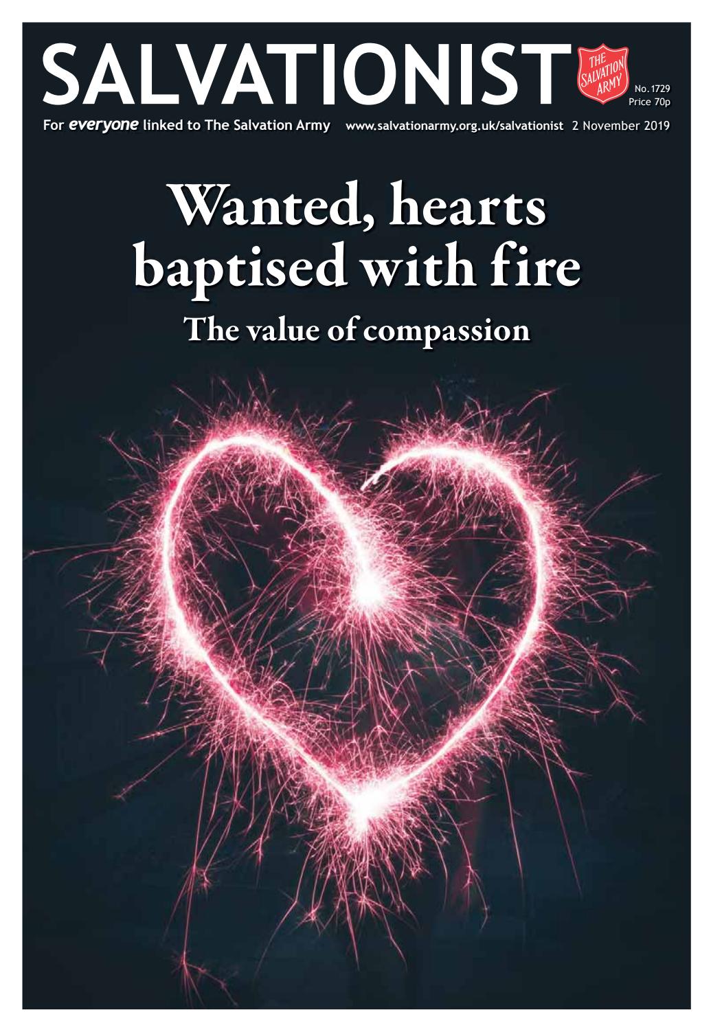 Salvationist 2 November 2019 By The Salvation Army UK And Ireland Issuu