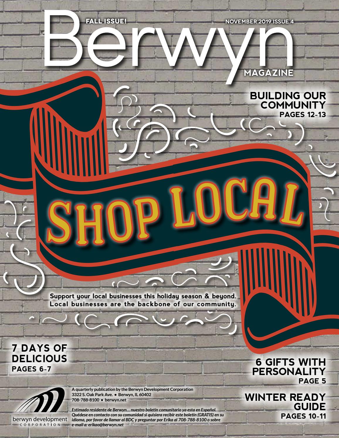 Berwyn Magazine 2019 Issue 4 by Berwyn Development Corporation Issuu