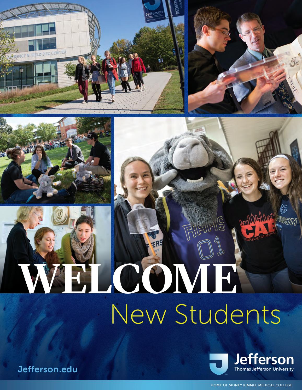 New Student Packet By Thomas Jefferson University Issuu