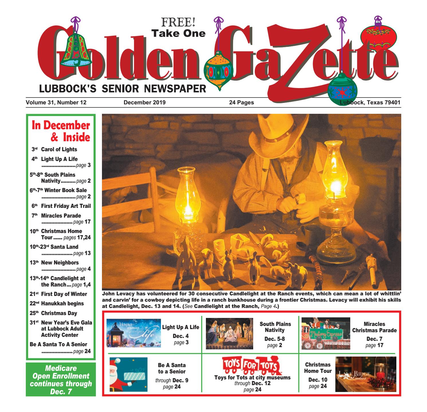 Golden Gazette December 2019 By Gary Mcdonald Issuu