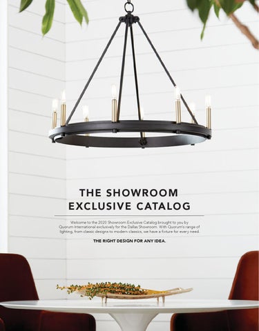 Pinhook Branding LLC Quorum Showroom Exclusive 灯饰目录 2020 第 3 页