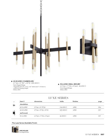 Pinhook Branding LLC Quorum Showroom Exclusive 灯饰目录 2020 第 9 页