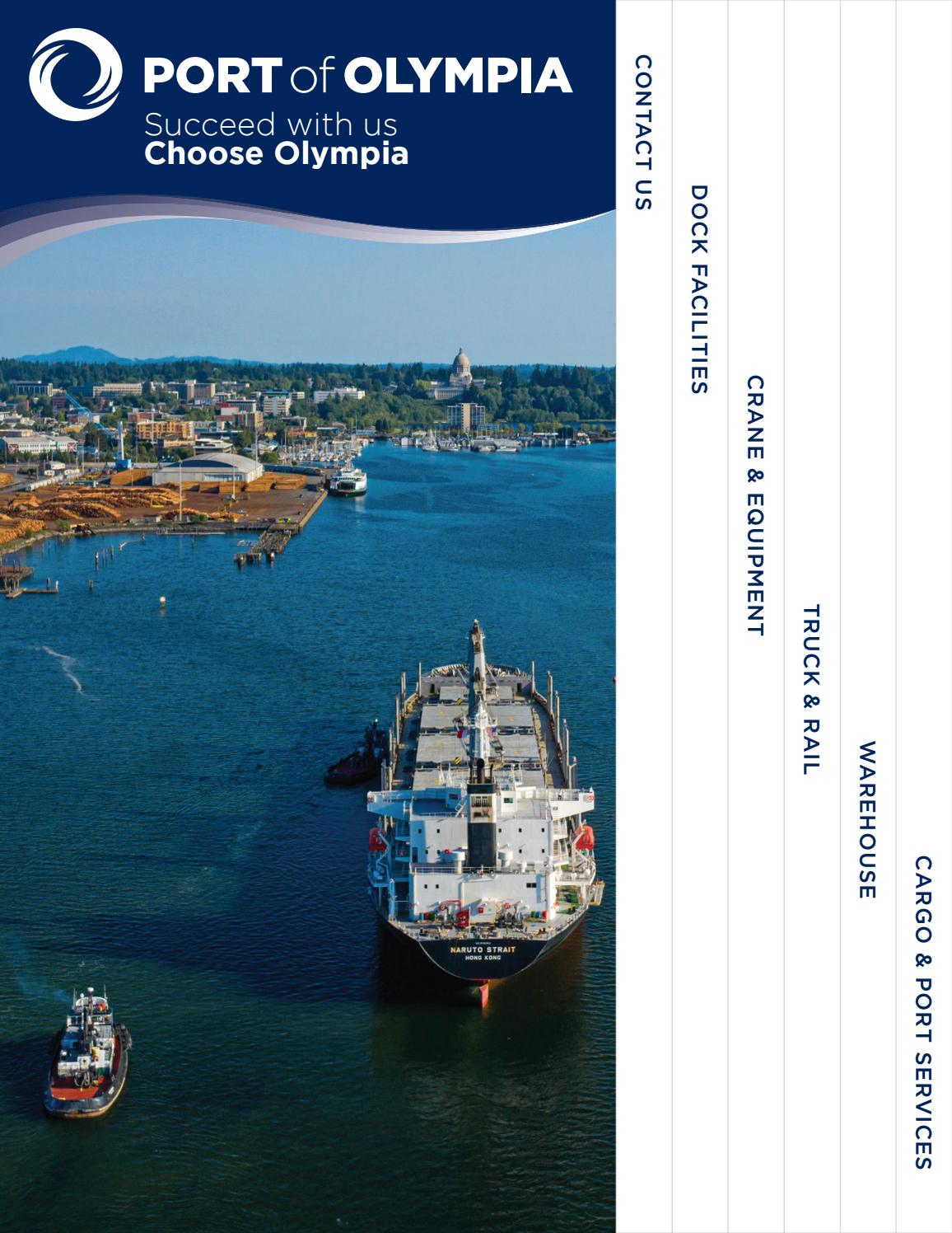 Port of Olympia Marine Terminal Facilities & Services by portofolympia