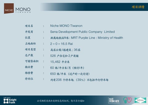 Niche Mono Tiwanon Sales Kit IPM 中国 第 4 页