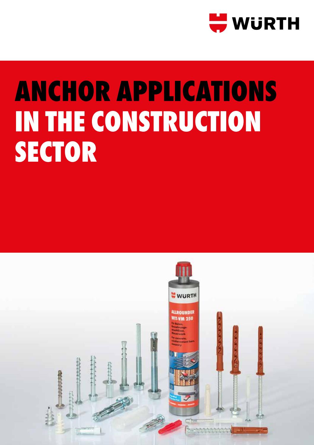 Anchor applications in the construction sector by WurthMT Issuu