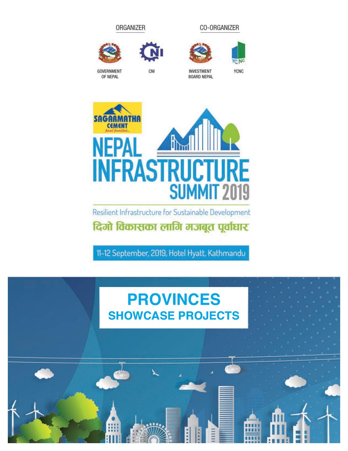 Nepal Provinces Showcased Projects Project Bank By Cni Nepal Issuu