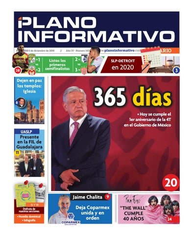 Plano Informativo Impreso Año 4, No. 1433 by Plano Informativo - Issuu