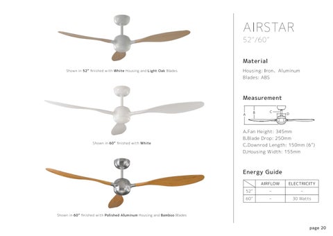 Gu-Tek 吸顶灯 Fan 目录 -2020 第 21 页