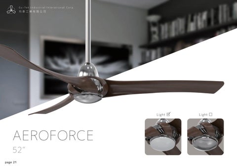 Gu-Tek 吸顶灯 Fan 目录 -2020 第 22 页
