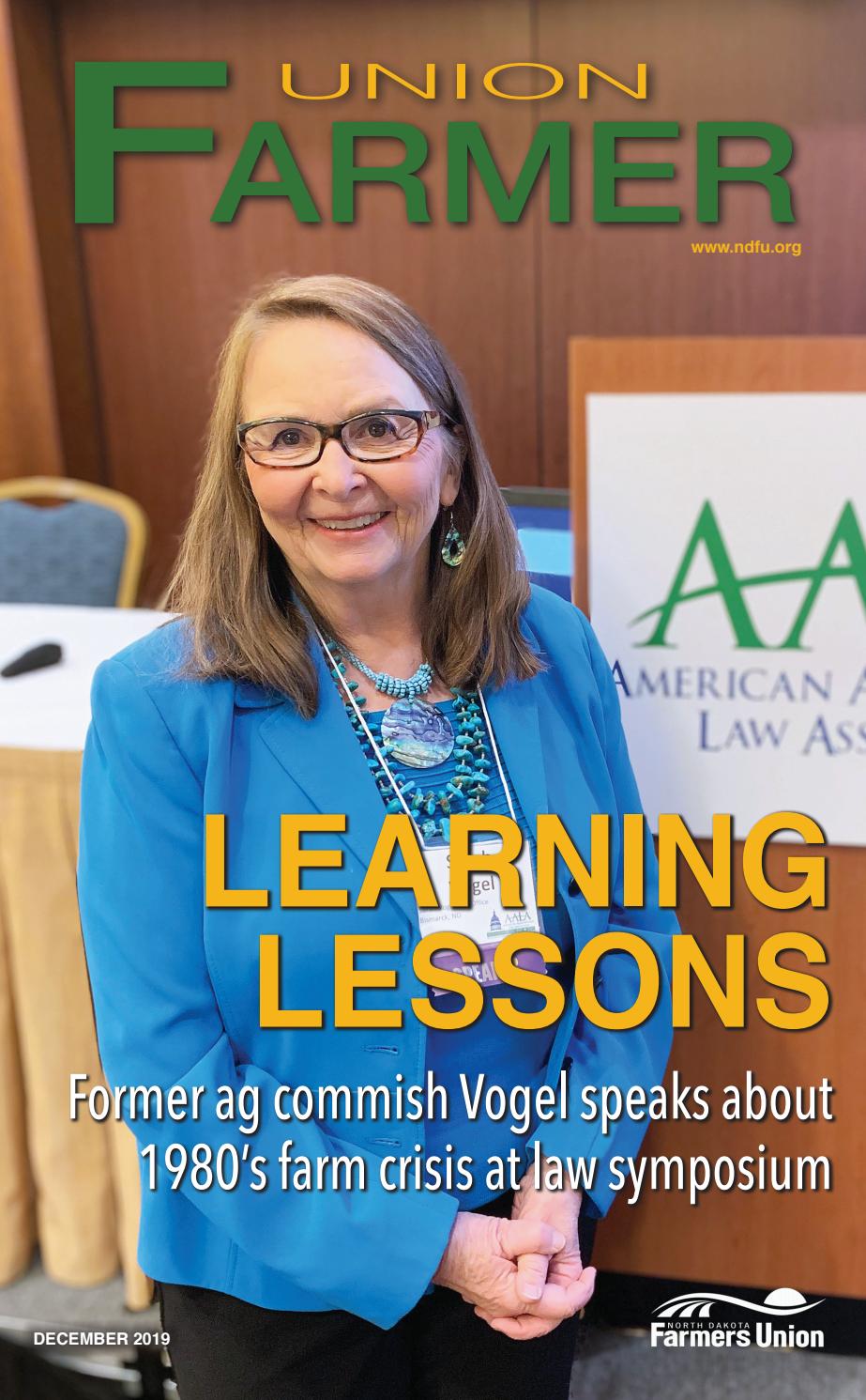 Union Farmer December 2019 by North Dakota Farmers Union Issuu