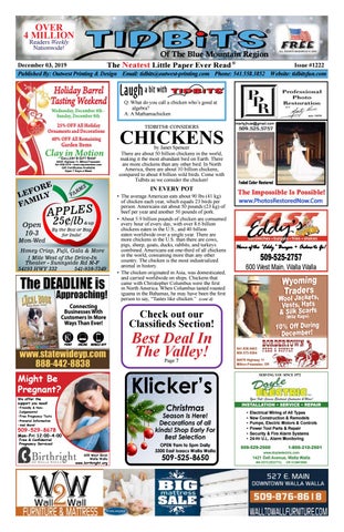 Walla Walla Tidbits Issue 1222 2019 12 03 By Tidbits Bmr Issuu