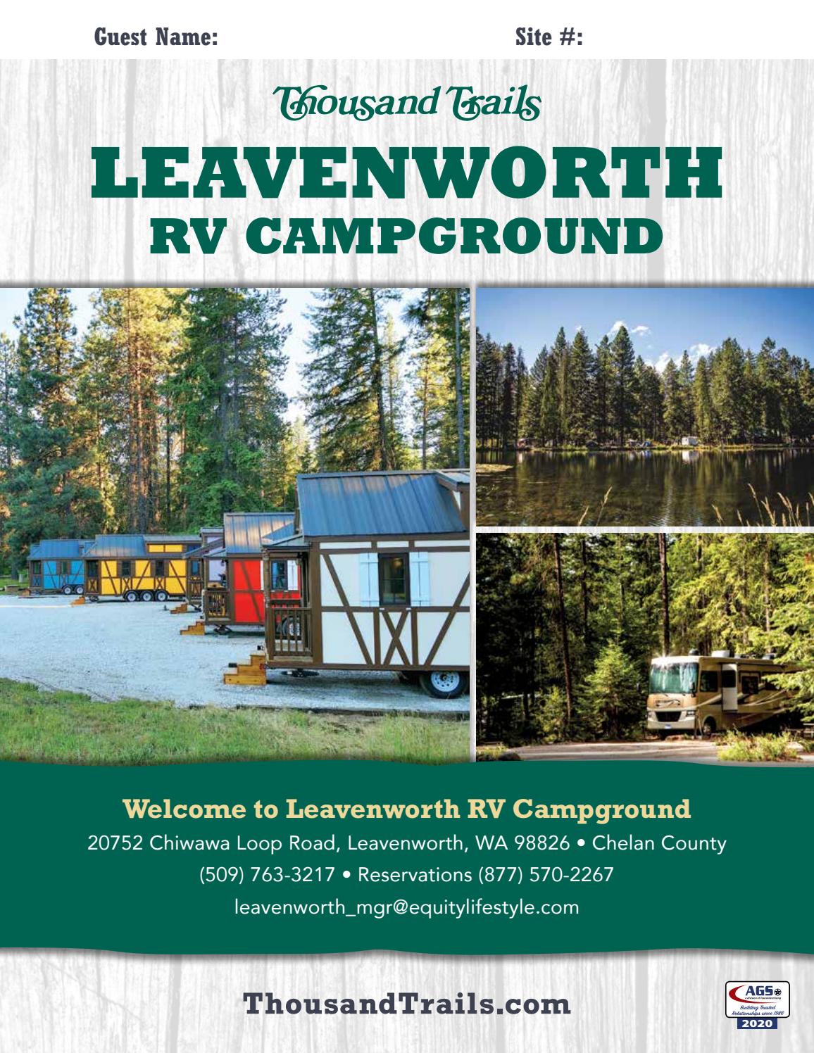 Thousand Trails Leavenworth RV Campground by AGS/Texas Advertising Issuu