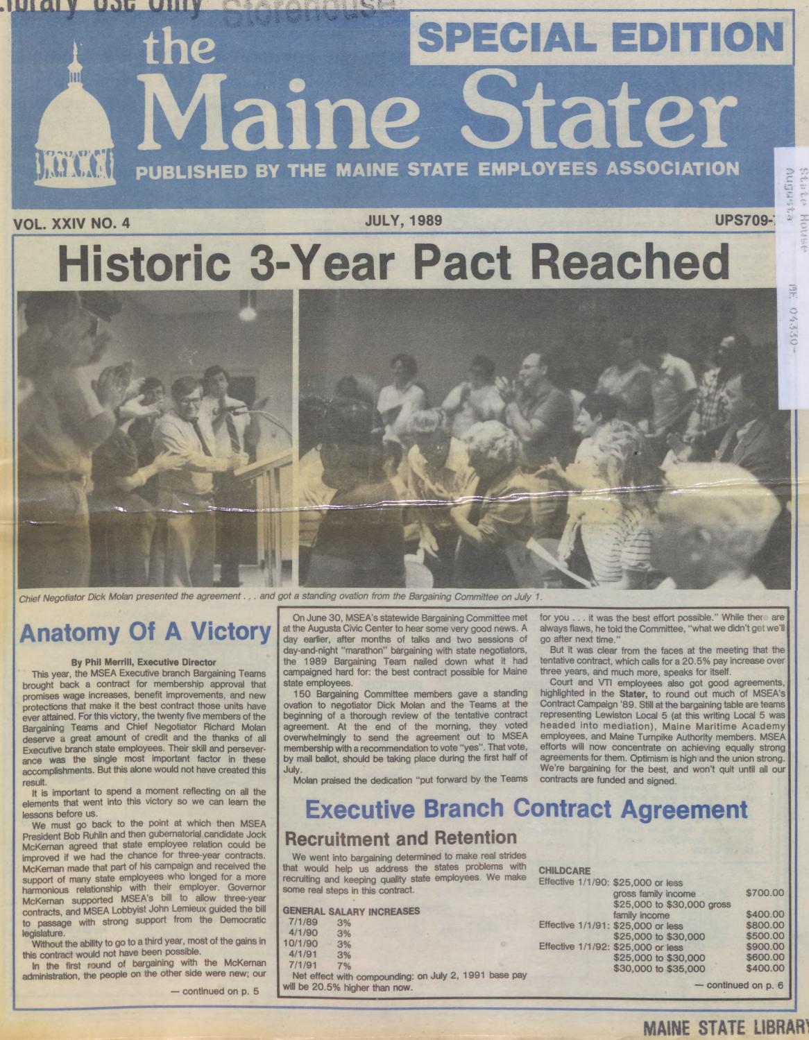 Maine Stater July 1989 by Maine State Library Issuu