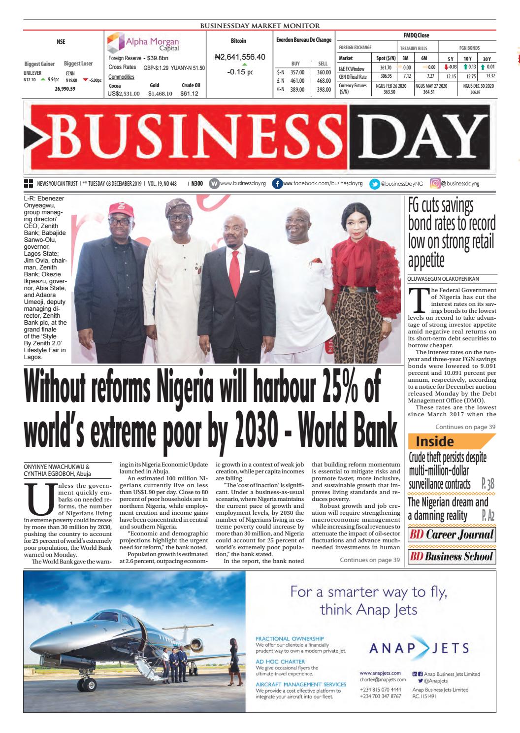 Businessday 03 Dec 19 By Businessday Issuu