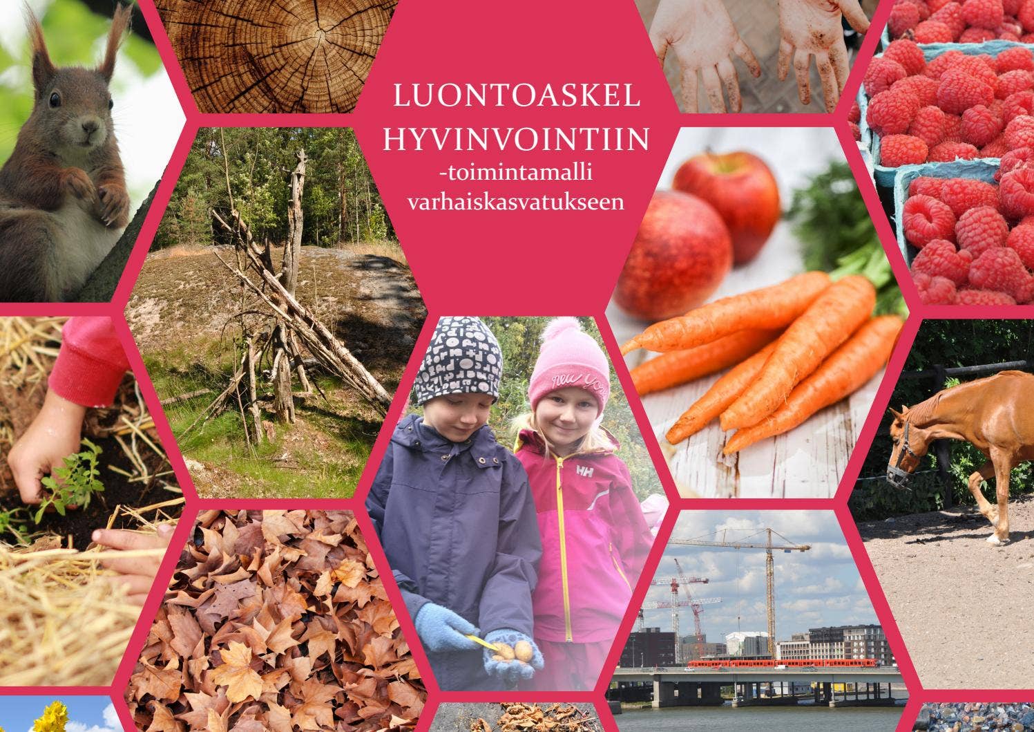Luontoaskel hyvinvointiin on päiväkodeille suunnattu toimintamalli, joka edistää lasten elinikäistä terveyttä ja hyvinvointia, luo pohjan positiiviselle luonto- ja  ruokasuhteelle sekä mahdollistaa la