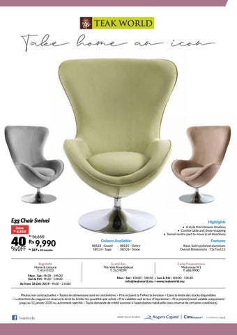 Teak World 家具目录 · Tendances 2020 | 第 24 页