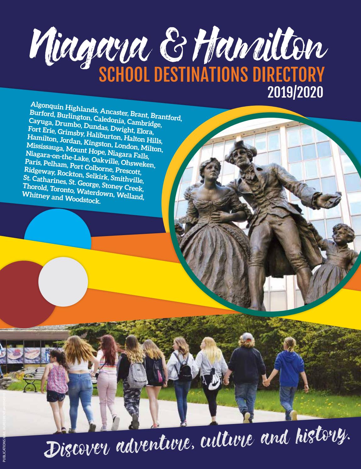 The Niagara Hamilton Schools Destinations Directory 2019 20 By Del