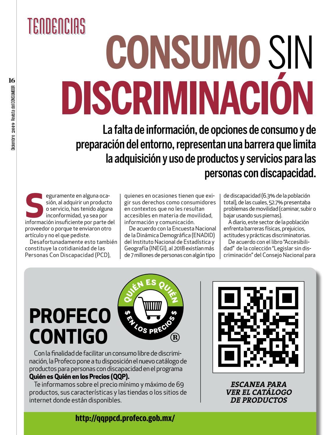 Revista del Consumidor Diciembre 2019 by PROFECO Issuu