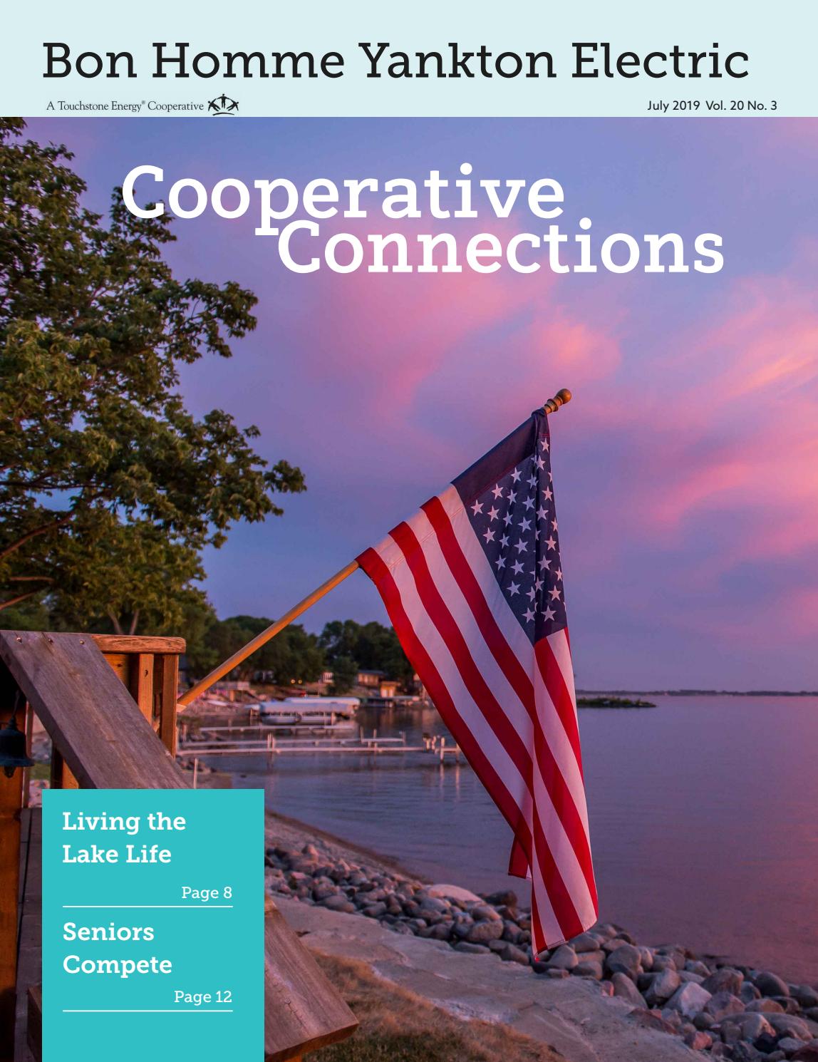 Bon Homme Yankton Electric Cooperative Connections July 2019 by Bon