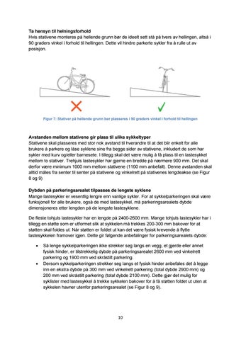 SYKKELPARKERING I DET OFFENTLIGE ROM 第 10 页