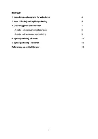 SYKKELPARKERING I DET OFFENTLIGE ROM 第 3 页