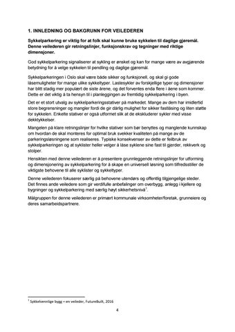 SYKKELPARKERING I DET OFFENTLIGE ROM 第 4 页