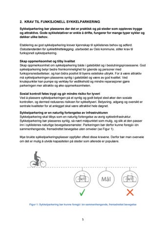 SYKKELPARKERING I DET OFFENTLIGE ROM 第 5 页