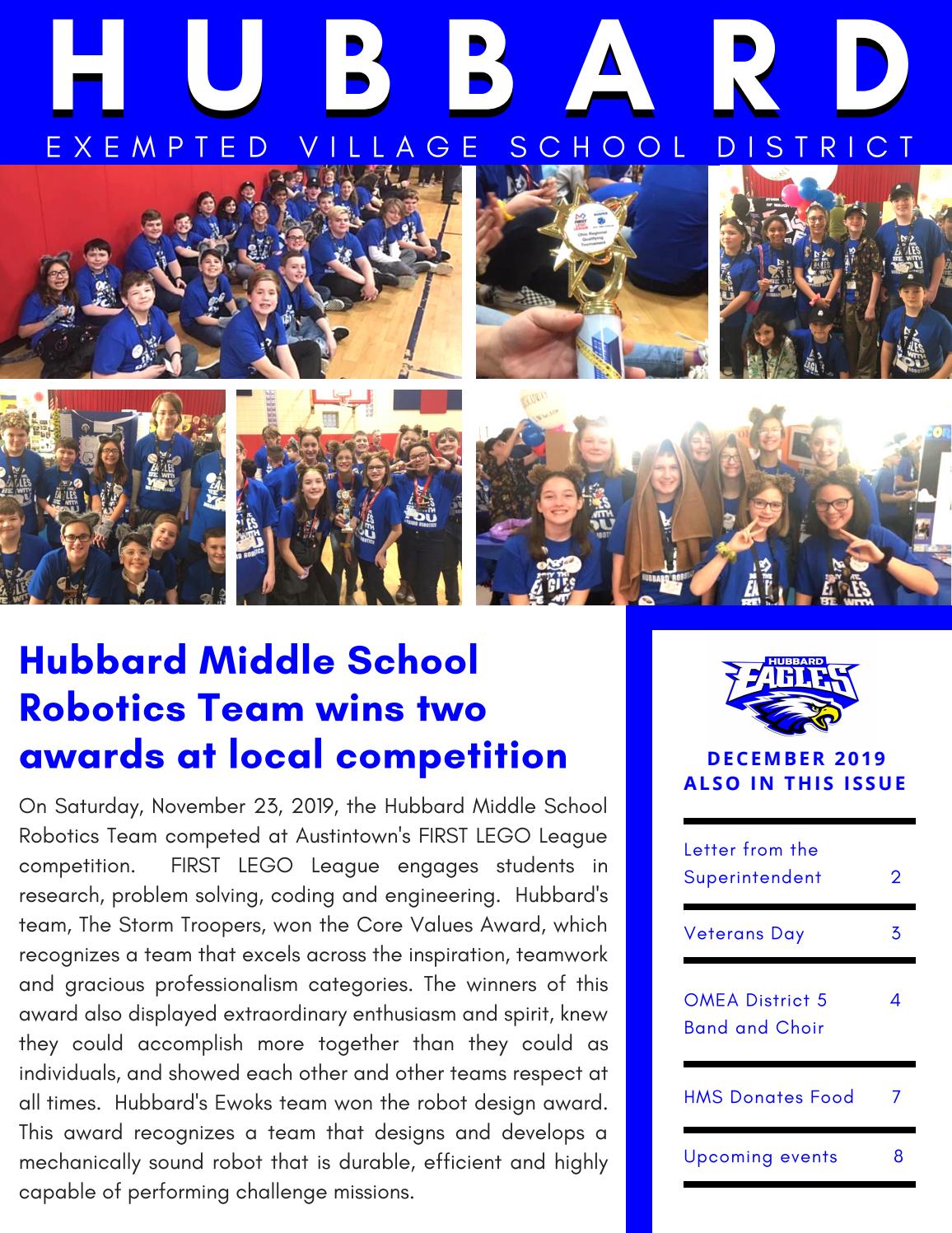 Hubbard Exempted Village School District December 2019 by TrumbullESC