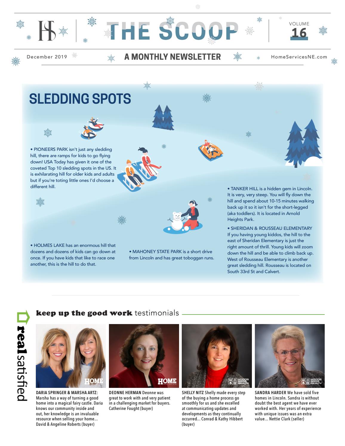 The Scoop Newsletter Vol. 16 by HomeServices of Nebraska Issuu