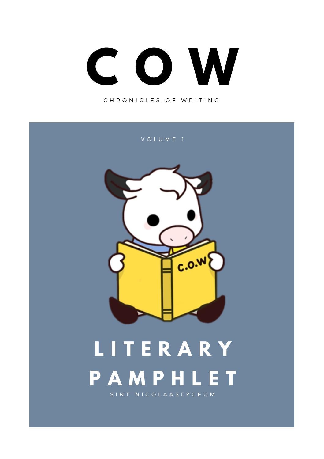 Comedy essay on cow image