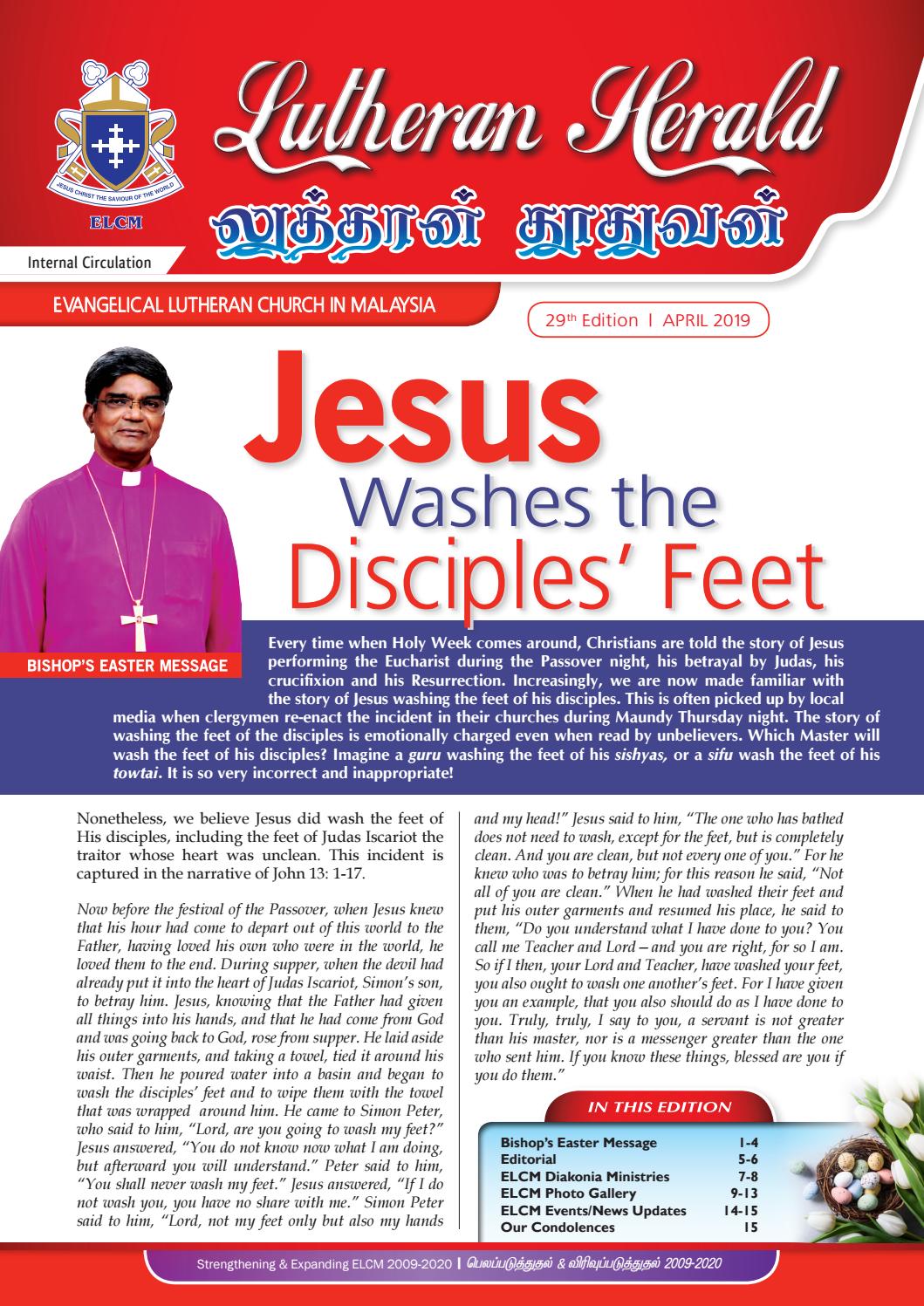 Lutheran Herald - 29 Edition April 2019 by Evangelical Lutheran 