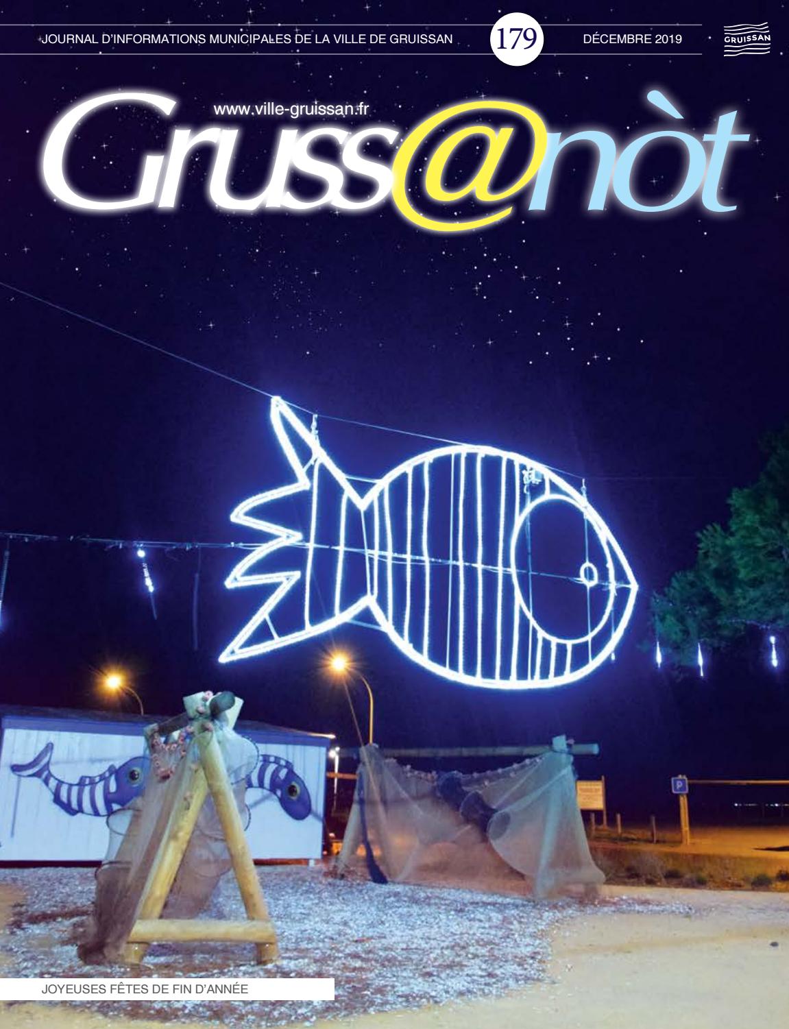 Grussanot N 179 De Decembre 19 By Communication Gruissan Issuu