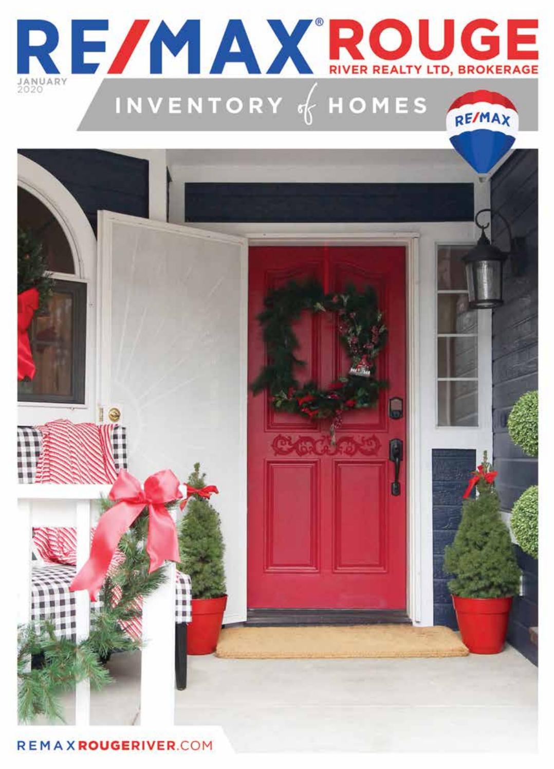 RE/MAX Rouge River 'Inventory of Homes' - January 2020 by THN Media - Issuu