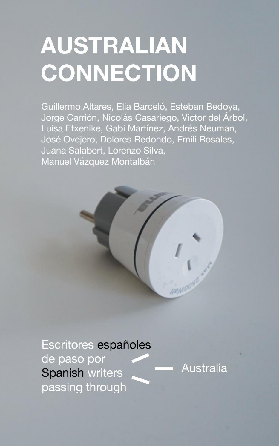 Australian connection. Escritores españoles de paso por Australia. by AECID  PUBLICACIONES - Issuu