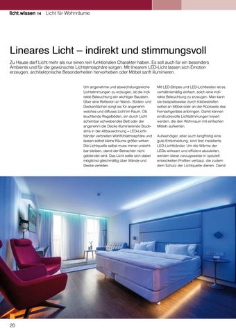 licht.wissen 14 „Licht für Wohnräume" 第 20 页