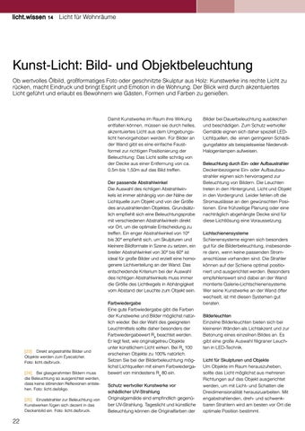 licht.wissen 14 „Licht für Wohnräume" 第 22 页
