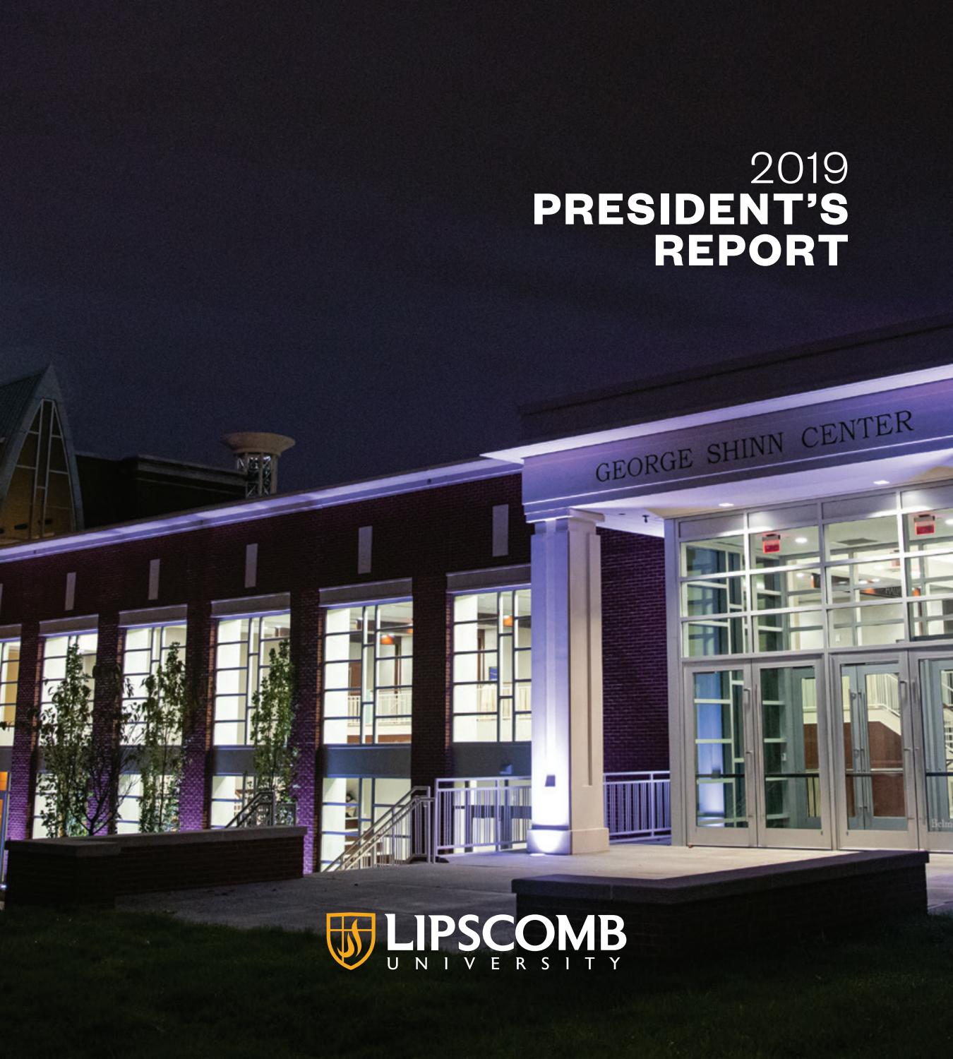 University President's Report 2019 by University Issuu