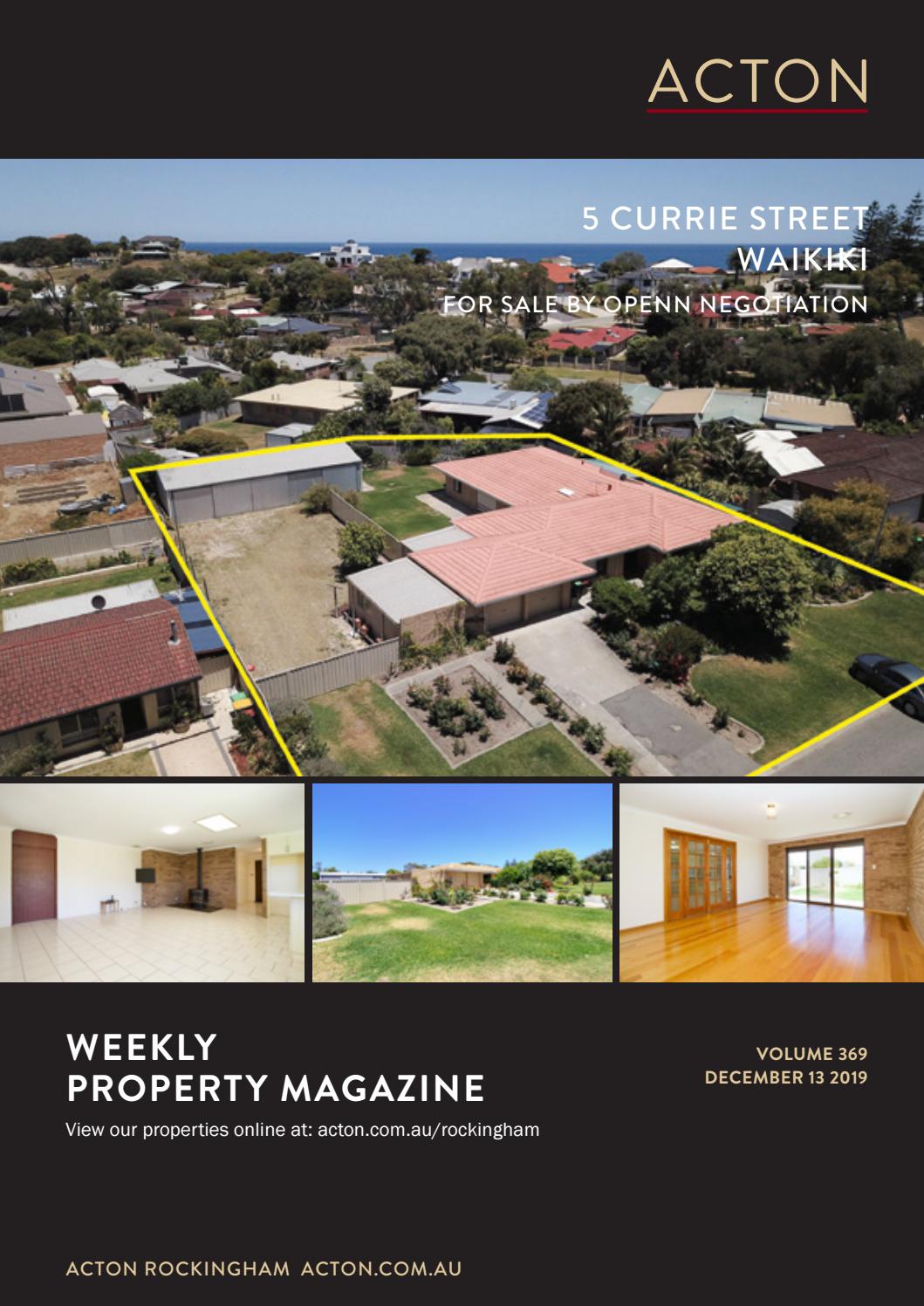 ACTON Rockingham Weekly Property Magazine 369 by Roger Moorhouse Issuu