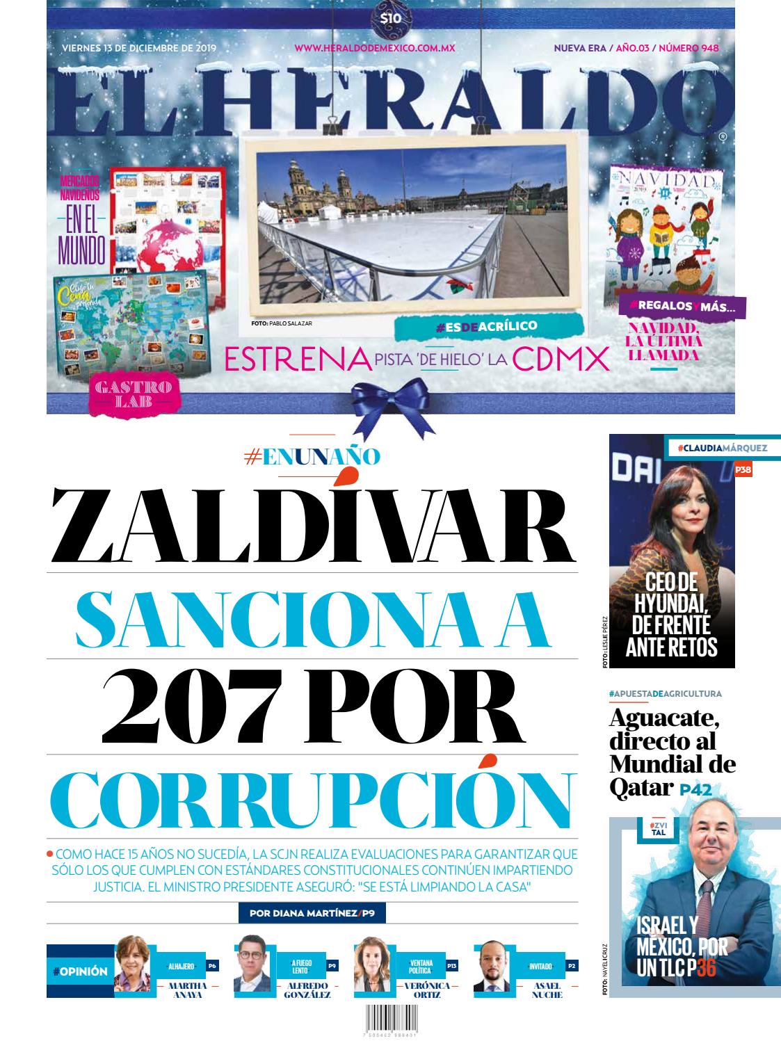 Viernes 13 De Diciembre De 2019 By El Heraldo De Mexico Issuu viernes 13 de diciembre de 2019 by el