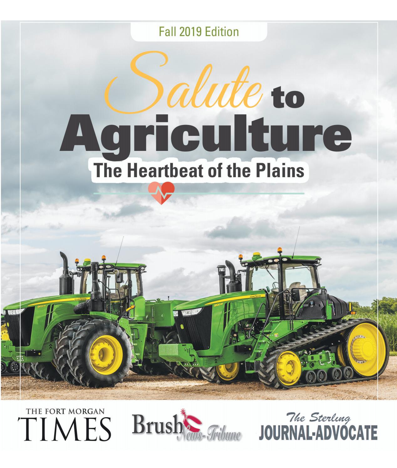 Salute To Agriculture Fall 2019 Edition By Prairie Mountain Media Issuu