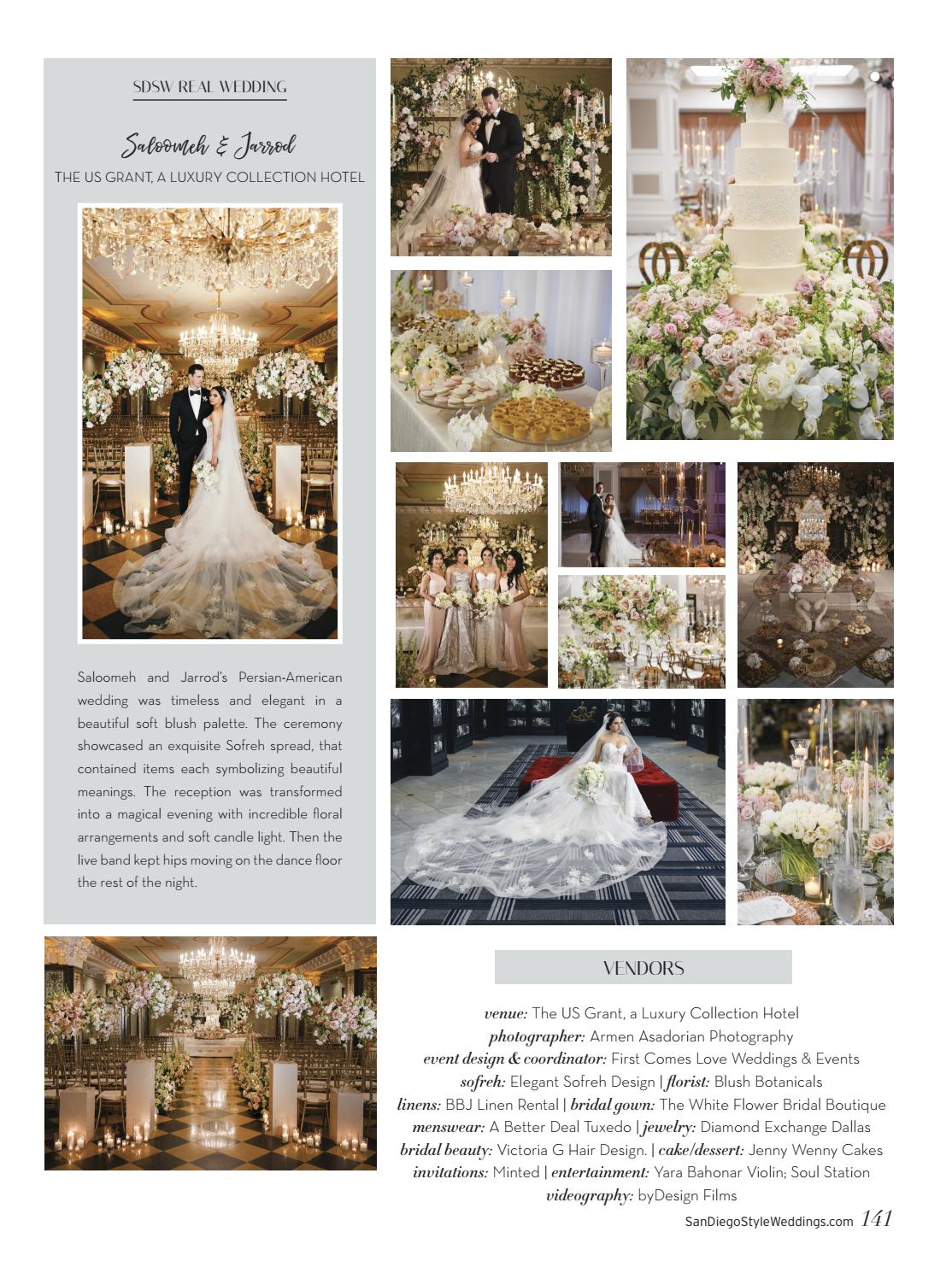 San Diego Style Weddings Magazine December 2019 January 2020 By